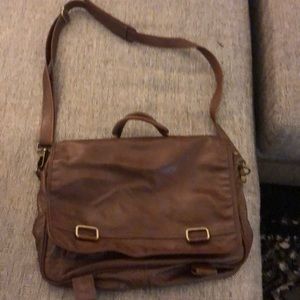Genuine Brazilian leather shoulder bag